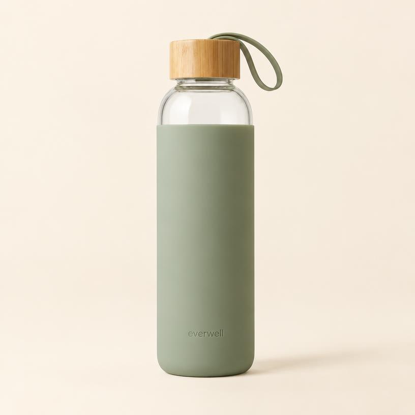 Modern Glass Water Bottle — 750ml