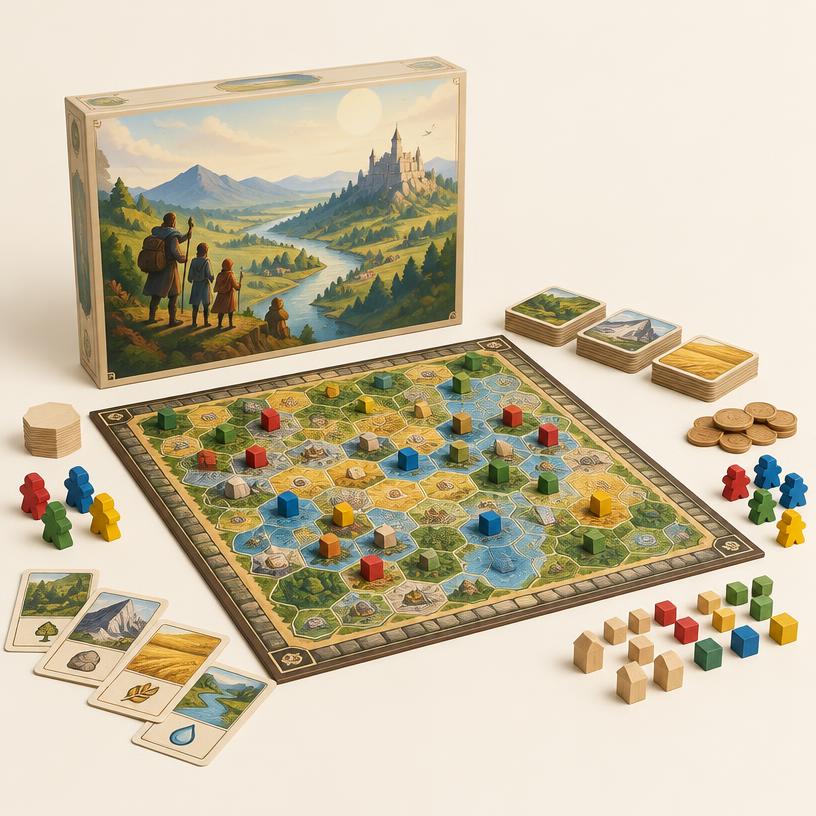 Family Strategy Board Game
